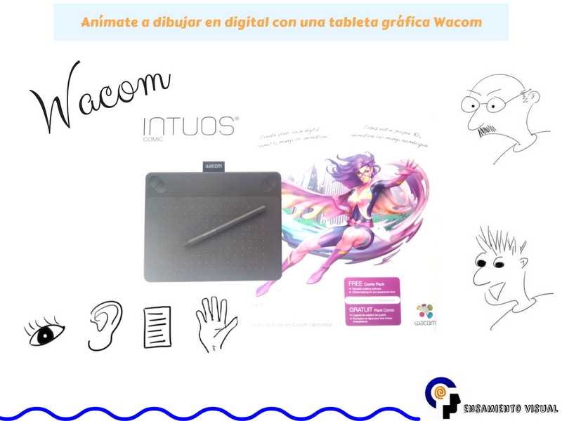 Anímate a dibujar en digital con una tableta gráfica Wacom