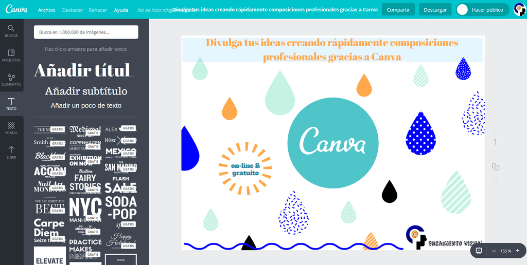 CANVA pensamiento visual