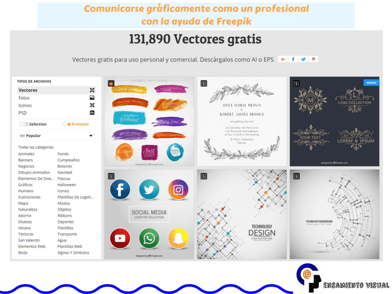Comunicarse gráficamente como un profesional con la ayuda de Freepik